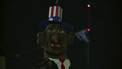 CLEAN : Trump effigy set ablaze in Mexico Easter ritual News Clip