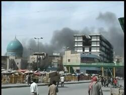 At least 26 people were killed, and over 40 others were wounded in a suicide attack in a Baghdad commercial district Monday. News Clip