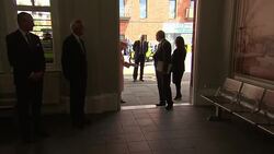 Queen Elizabeth II recreates Queen Victoria's first rail journey from Slough to Paddington 175 years on News Clip