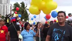 CLEAN : Groups celebrate tribunals ruling on Beijings China Sea claims News Clip