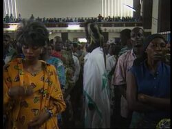 Zaire/Congo - Easter Sunday services News Clip