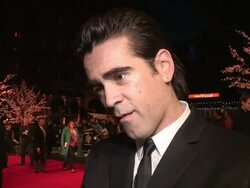 INTERVIEW - Colin Farrell on co-stars and roles Stock Footage