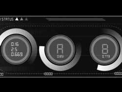 Computer Interface (Loopable / Multicolor) Stock Footage