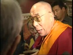 Dalai Lama denies China's accusation of trying to mar Olympic Games News Clip