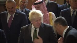 UK's Foreign Secretary meets with Syrian High Negotiations Committee (HNC) in Loondon News Clip