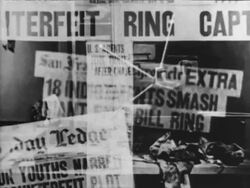 Success of Secret Service counterfeit money detection campaign Stock Footage