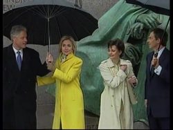USA: WASHINGTON: BRITISH PRIME MINISTER TONY BLAIR VISIT News Clip