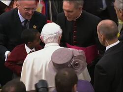 WRAP Preps, security as Pontiff celebrates Catholic education; speech, reax News Clip