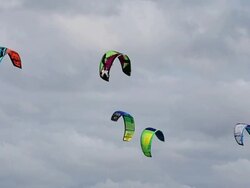 Kitesurfing Stock Footage