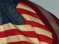 National Flag of America Stock Footage