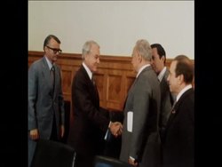 UPITN 22 06 79 KOSYGIN MEETS MILLAR OF FEDERAL RESERVE SYSTEM News Clip