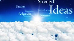 Words of motivation Stock Footage