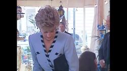 Princess Diana opens The Egyptian House in London News Clip