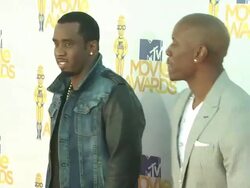 Sean 'P. Diddy' Combs, Tyrese Gibson at the 2010 MTV Movie Awards at Universal City CA. (Footage by WireImage Video/GettyImages) Stock Footage