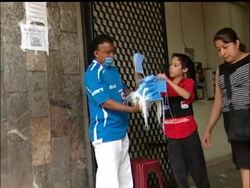 The World Health Organization tried to determine Sunday how to battle a deadly new strain of swine flu, holding teleconferences with staff and flu experts around the world as countries from New Zealand to France reported suspected cases. News Clip