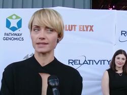 INTERVIEW: Amber Valletta on supporting the cause, on how cancer has impacted her and on  prevention versus a cure - Pathway To The Cure For Breast Cancer: A Fundraiser Benefiting Susan G. Komen Stock Footage