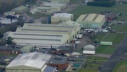 Aerials of Top Gear studios at Dunsfold Aerodrome News Clip