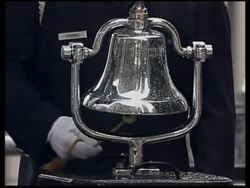 WRAP Moments of silence, bells ringing, families News Clip