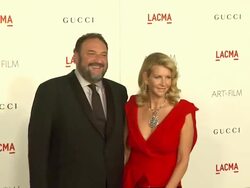 Joel Silver (L) at the LACMA Hosts Inaugural Art + Film Gala Honoring Clint Eastwood And John Baldessari Presented By GUCCI at Los Angeles CA.  Stock Footage