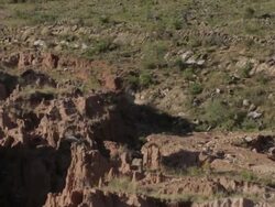 Torotoro Hills & Lands Stock Footage