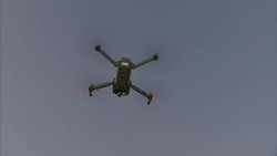 Drone being controlled News Clip