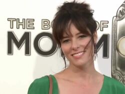 Parker Posey at The Book Of Mormon Los Angeles Opening Night Stock Footage