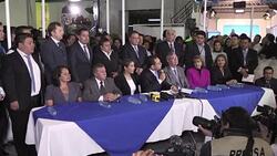CLEAN : Corruption weary Guatemalans elect comedian as president (2) News Clip