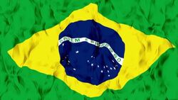 Brazil Flag Stock Footage