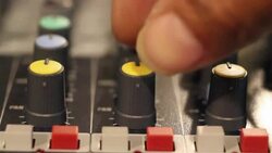 Sound mixer Stock Footage