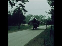 SYND 19/06/74 BRITISH HARRIER JET IN NATO EXERCISES News Clip