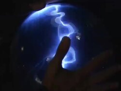 Flashing ball Stock Footage