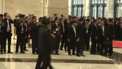 Bounnhang Vorachith and Thongloun Sisoulith Stock Footage