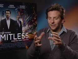 INTERVIEW Bradley Cooper on going through physical transformations in the movie at the Limitless Interview at London England. (Footage by WireImage Video/GettyImages) Stock Footage
