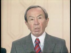 Egypt - Warren Christopher Helps Peace Process News Clip