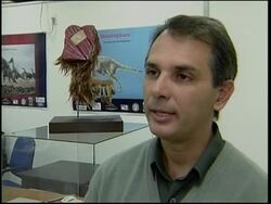 Fossil purported to prove transition of dinosaurs into birds News Clip