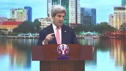 Kerry's policy speech at Ho Chi Minh University News Clip