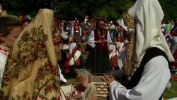 Hundreds recreate 17th century Bulgarian wedding at folk festival News Clip