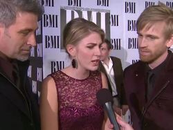 INTERVIEW: The Henningsens on BMI, on the momentum of country music. at 60th Annual BMI Country Awards on 10/30/2012 in Nashville, TN.(Footage by WireImage Video/Getty Images Entertainment Video) Stock Footage
