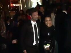 Rosario Dawson at the Costume Institute Gala at the Metropolitan Museum of Art after Party in New York 05/02/11 (Footage by WireImage Video/GettyImages) Stock Footage