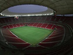Mane Garrincha National Stadium In Brasilia Stock Footage