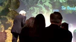 Sir David Attenborough presented with award News Clip