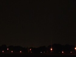Lightning As A Thunderstorm Approaches NYC Stock Footage