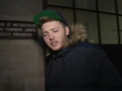 James Arthur at Celebrity Video Sightings Stock Footage