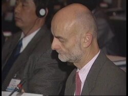 CHINA: BEIJING: MINISTER FOR ECONOMIC RECONSTRUCTING SPEAKS AT SUMMIT News Clip