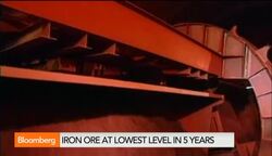 Iron Ore at Lowest Level in 5 Years News Clip