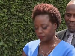 INTERVIEW - Viola Davis at The Rape Foundation's Annual Brunch At Greenacres Stock Footage