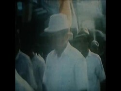 SYND 6-12-72 ANTI COMMUNIST DEMONSTRATIONS AT MEKONG DELTA News Clip
