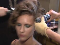 Agent Provocateur Soir_e Fashion Show - Runway and Backstage Stock Footage