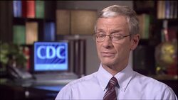 The CDC issued its first high-level travel warning in more than a decade following a deadly outbreak of the ebola virus in three African nations. Meanwhile, American aid workers are being flown in to help stop the spread. (July 31) News Clip