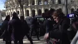 CLEAN : Francois Fillon booed as he returns to campaign trail News Clip